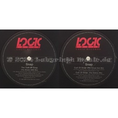 Snap! - Cult Of Snap • Remix By Dave Dorrell • 12" Vinyl Maxi • EX - Labyrinth Music