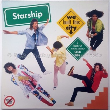 Starship - We Built This City • 12" Vinyl Maxi • EX - Labyrinth Music