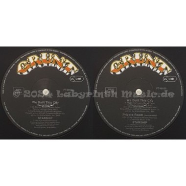Starship - We Built This City • 12" Vinyl Maxi • EX - Labyrinth Music