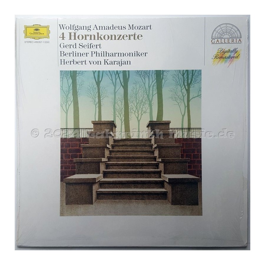 Wolfgang Amadeus Mozart - 4 Hornkonzerte • Konzerte Für Horn Und Orchester • 12" Vinyl LP • NM - Labyrinth Music