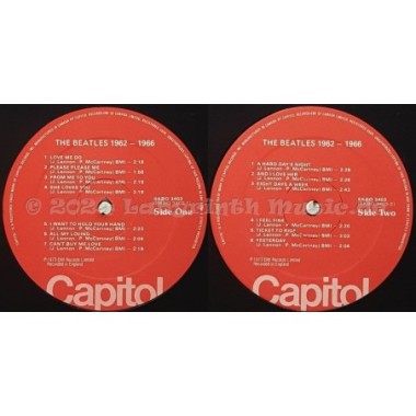 The Beatles - 1962-1966 • 12" Vinyl LP • NM - Labyrinth Music