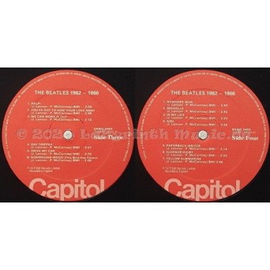 The Beatles - 1962-1966 • 12" Vinyl LP • NM - Labyrinth Music