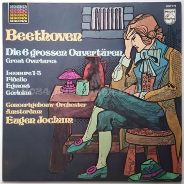 Ludwig Van Beethoven - Die 6 Grossen Ouvertüren • Great Overtures • 12" Vinyl LP • MINT - Labyrinth Music