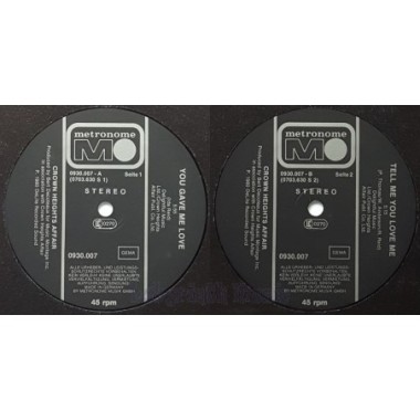 Crown Heights Affair - You Gave Me Love • 12" Vinyl Maxi - Labyrinth Music