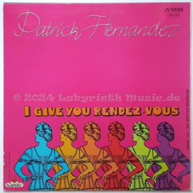 Patrick Hernandez - Born To Be Alive • 12" Vinyl Maxi - Labyrinth Music