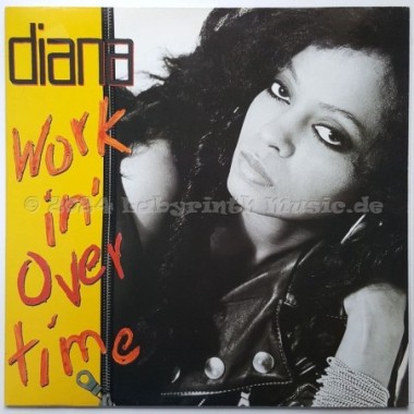 Diana Ross - Workin' Overtime • 12" Vinyl Maxi • NM - Labyrinth Music