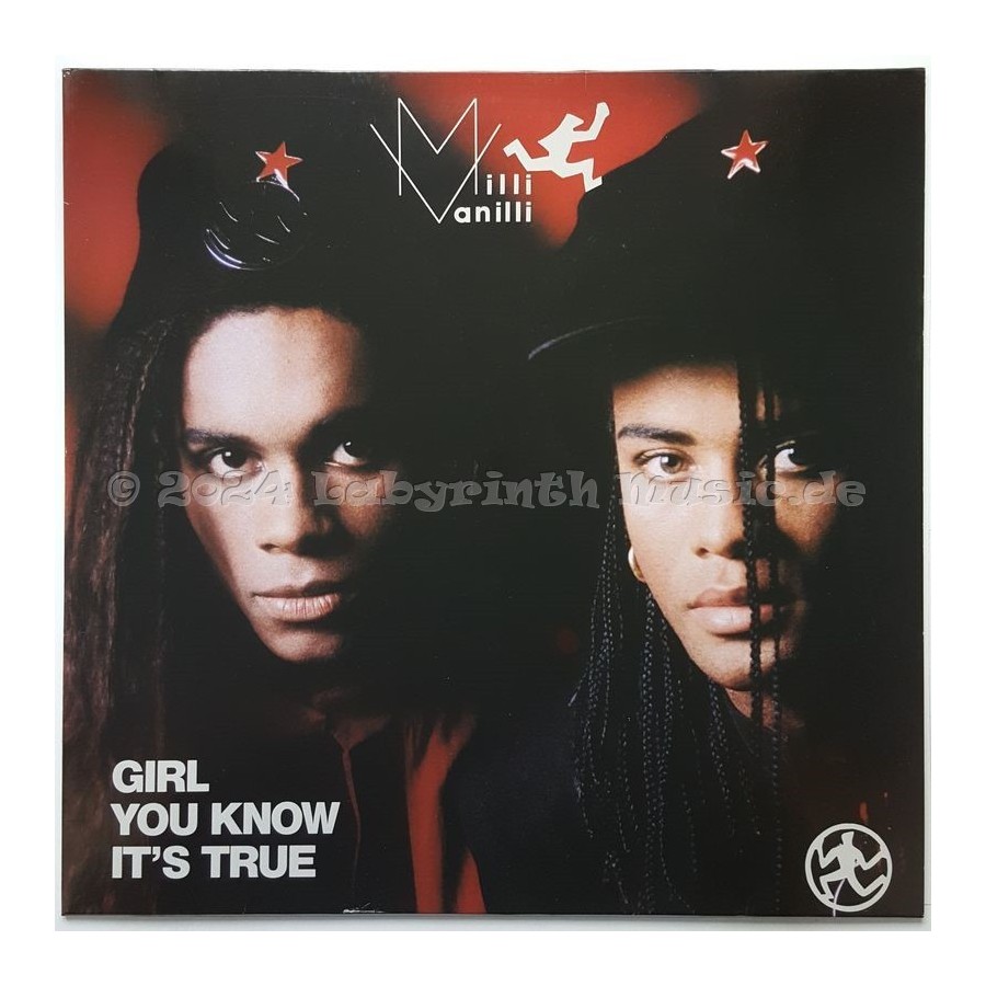 Milli Vanilli - Girl You Know It's True • 12" Vinyl Maxi - Labyrinth Music