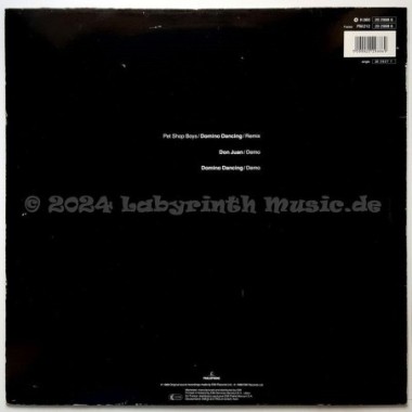 Pet Shop Boys - Domino Dancing • 12" Vinyl Maxi • EX - Labyrinth Music