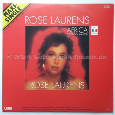 Rose Laurens - Africa (Voodoo Master) • 12" Vinyl Maxi • EX - Labyrinth Music