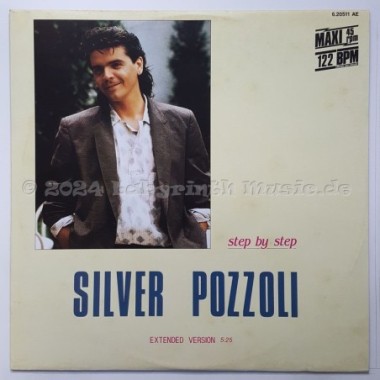 Silver Pozzoli - Step By Step • 12" Vinyl Maxi • EX - Labyrinth Music