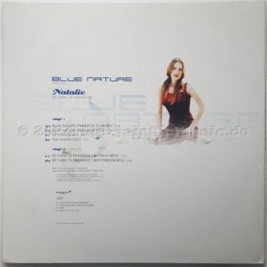 Blue Nature Presents Natalie - Return To Paradise • 12" Vinyl Maxi • EX - Labyrinth Music