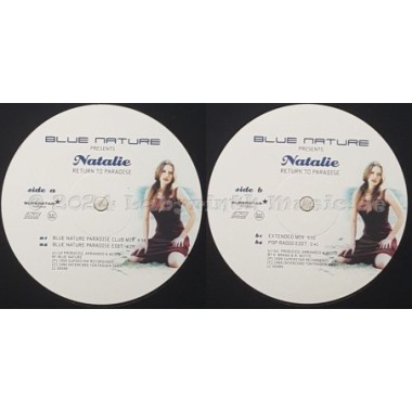 Blue Nature Presents Natalie - Return To Paradise • 12" Vinyl Maxi • EX - Labyrinth Music