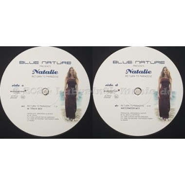 Blue Nature Presents Natalie - Return To Paradise • 12" Vinyl Maxi • EX - Labyrinth Music