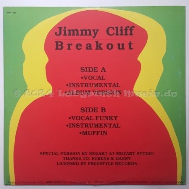 Jimmy Cliff - Breakout • 12" Vinyl Maxi - Labyrinth Music