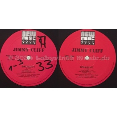 Jimmy Cliff - Breakout • 12" Vinyl Maxi - Labyrinth Music