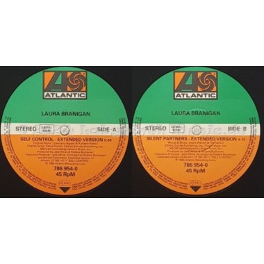 Laura Branigan - Self Control • 12" Vinyl Maxi • NM - Labyrinth Music