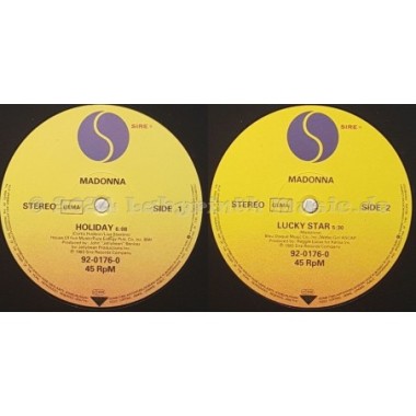 Madonna - Holiday • 12" Vinyl Maxi • EX - Labyrinth Music