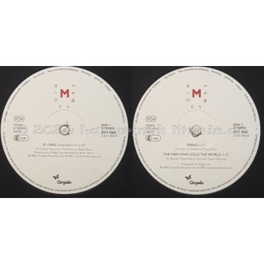 Midge Ure - If I Was • Extended Mix • 12" Vinyl Maxi • EX - Labyrinth Music