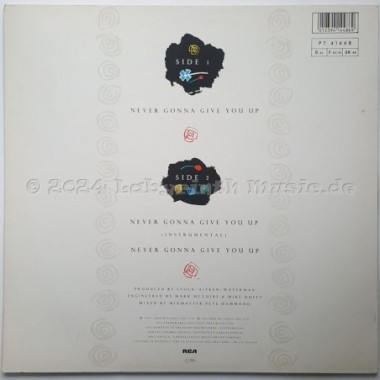 Rick Astley - Never Gonna Give You Up • 12" Vinyl Maxi - Labyrinth Music