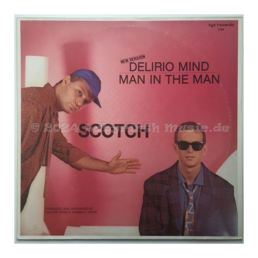 Scotch - Delirio Mind • New Version • 12" Vinyl Maxi • EX - Labyrinth Music