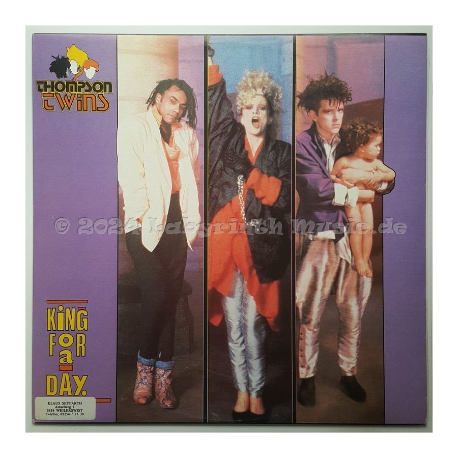 Thompson Twins - King For A Day • 12" Vinyl Maxi • EX - Labyrinth Music