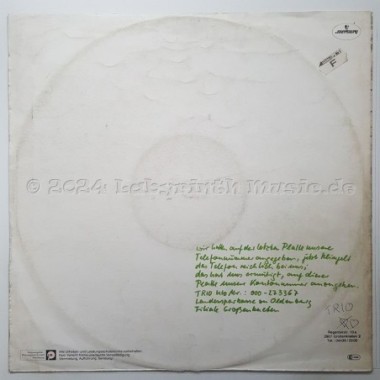 Trio - Anna - Lassmichrein Lassmichraus • 12" Vinyl Maxi - Labyrinth Music