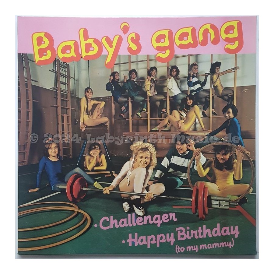 Baby's Gang - Challenger • 12" Vinyl Maxi • NM - Labyrinth Music