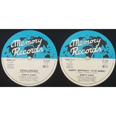 Baby's Gang - Challenger • 12" Vinyl Maxi • NM - Labyrinth Music