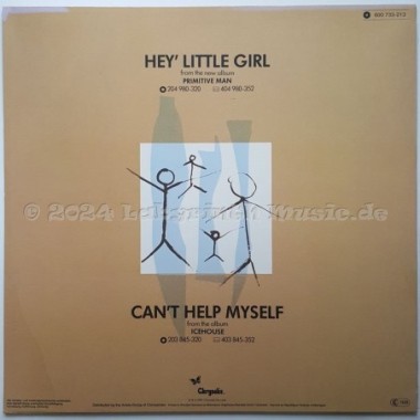 Icehouse - Hey' Little Girl • 12" Vinyl Maxi • EX - Labyrinth Music