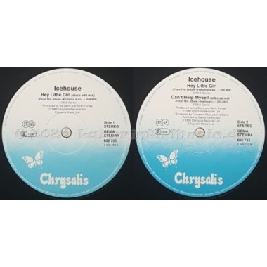 Icehouse - Hey' Little Girl • 12" Vinyl Maxi • EX - Labyrinth Music