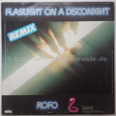 Rofo - Flashlight On A Disconight • Remix • 12" Vinyl Maxi - Labyrinth Music