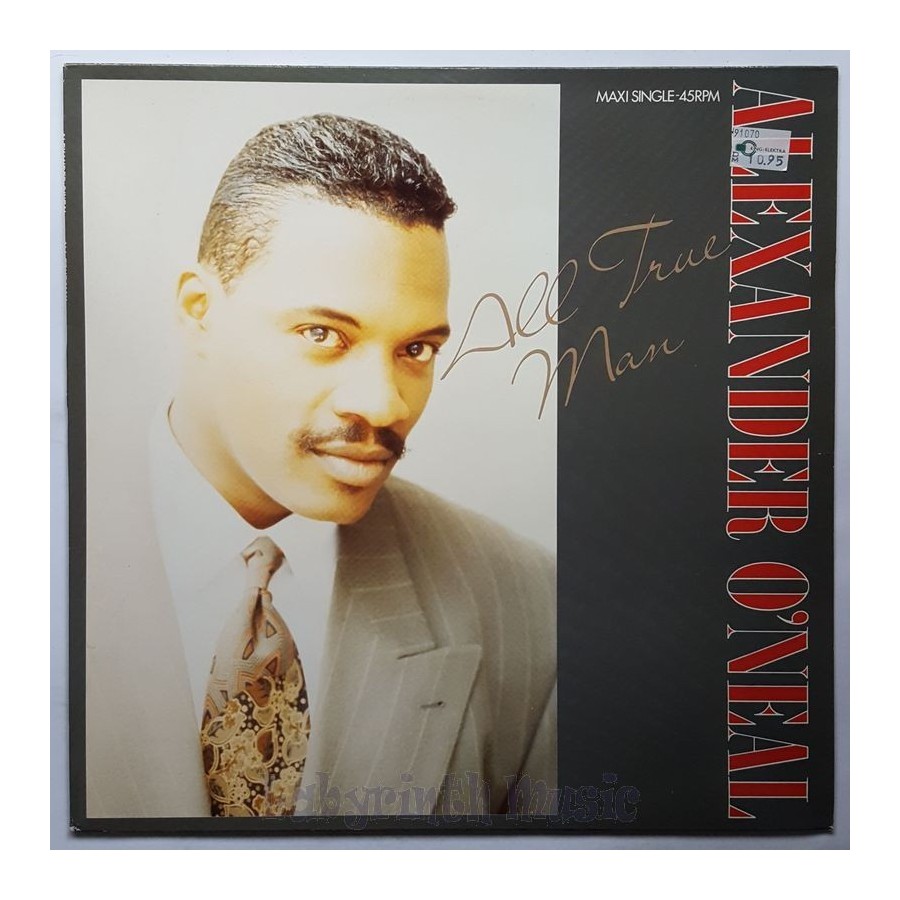 Alexander O'Neal - All True Man • 12" Vinyl Maxi • MINT - Labyrinth Music