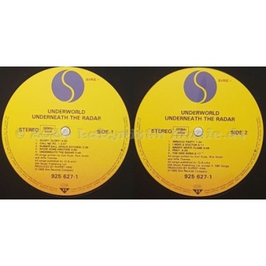 Underworld - Underneath The Radar • 12" Vinyl LP - Labyrinth Music
