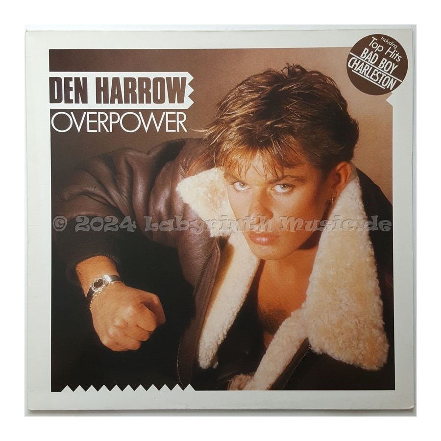 Den Harrow - Overpower • 12" Vinyl LP - Labyrinth Music