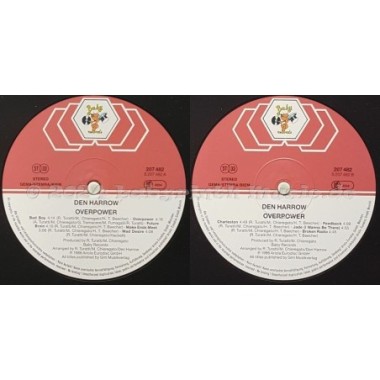 Den Harrow - Overpower • 12" Vinyl LP - Labyrinth Music
