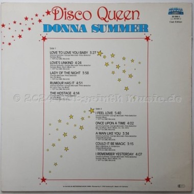 Donna Summer - Disco Queen • 12" Vinyl LP • EX - Labyrinth Music
