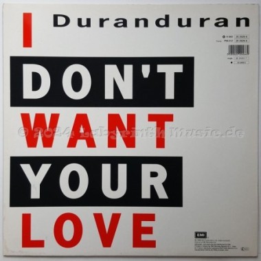 Duran Duran - I Don't Want Your Love • 12" Vinyl Maxi • NM - Labyrinth Music