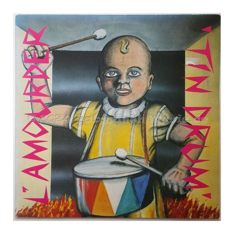 L'amourder - Tin Drum • 12" Vinyl Maxi • EX - Labyrinth Music