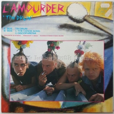 L'amourder - Tin Drum • 12" Vinyl Maxi • EX - Labyrinth Music