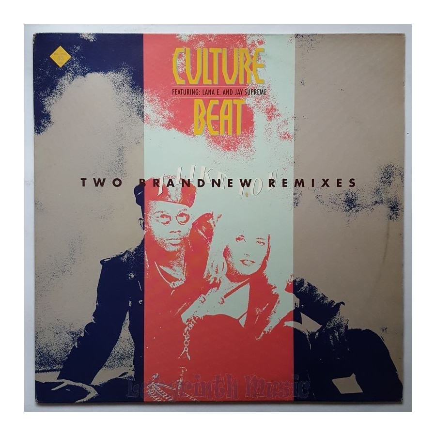 Culture Beat Feat. Lana E. And Jay Supreme - I Like You • Remix • 12" Vinyl Maxi - Labyrinth Music