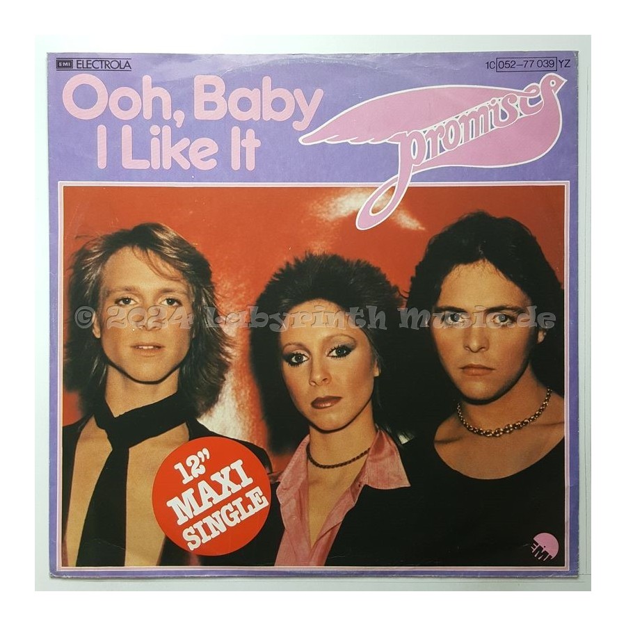 Promises - Ooh, Baby I Like It • 12" Vinyl Maxi - Labyrinth Music