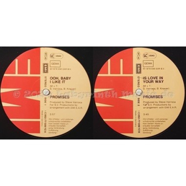 Promises - Ooh, Baby I Like It • 12" Vinyl Maxi - Labyrinth Music