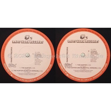Randy Fredrix - The Hunter • 12" Vinyl Maxi • MINT - Labyrinth Music
