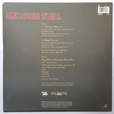 Alexander O'Neal - All True Man • 12" Vinyl Maxi • MINT - Labyrinth Music