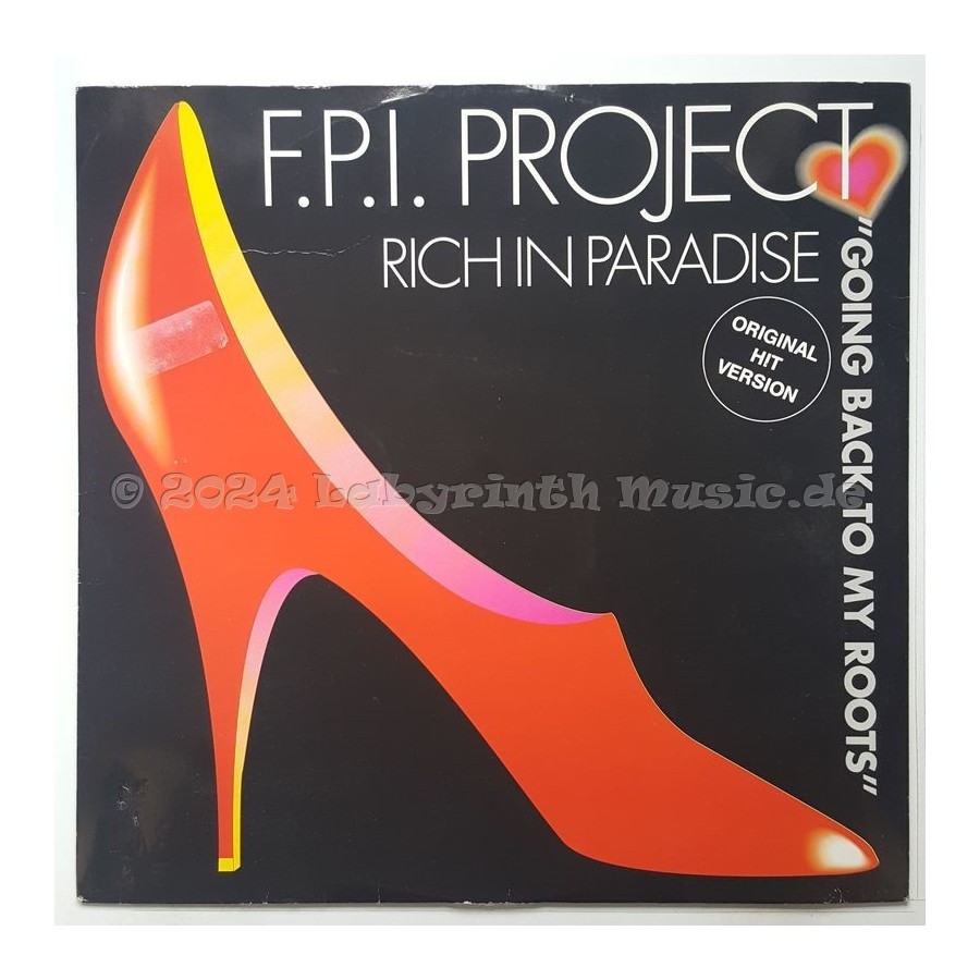 F.P.I. Project - Rich In Paradise • 12" Vinyl Maxi - Labyrinth Music