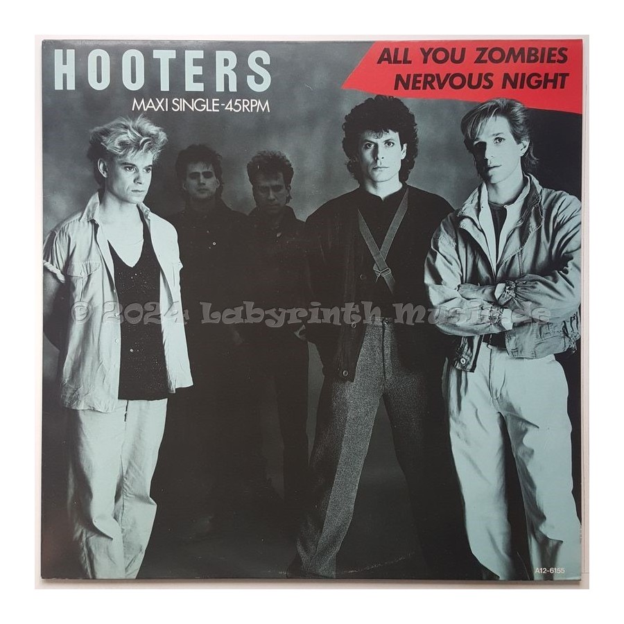 Hooters - All You Zombies • 12" Vinyl Maxi • MINT - Labyrinth Music