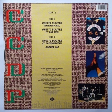 Culture Clash Dance Party - Ghetto Blaster • 12" Vinyl Maxi - Labyrinth Music