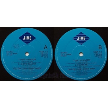 Culture Clash Dance Party - Ghetto Blaster • 12" Vinyl Maxi - Labyrinth Music