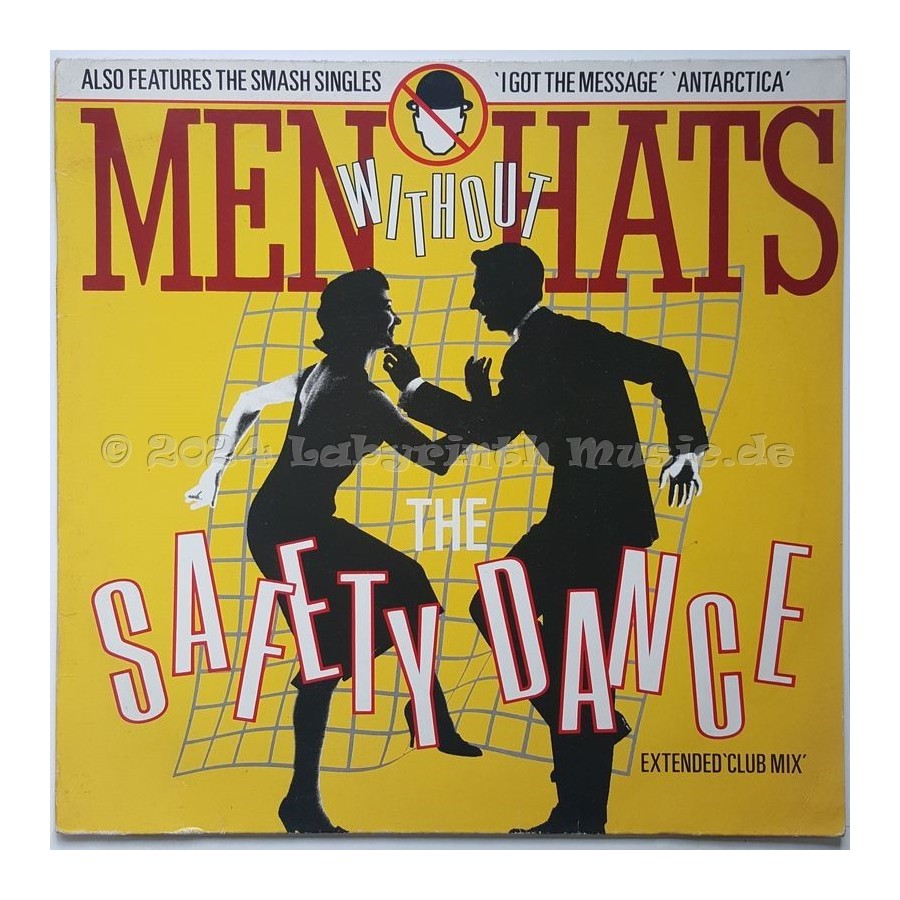 Men Without Hats - The Safety Dance • 12" Vinyl Maxi - Labyrinth Music