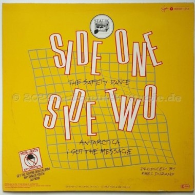 Men Without Hats - The Safety Dance • 12" Vinyl Maxi - Labyrinth Music